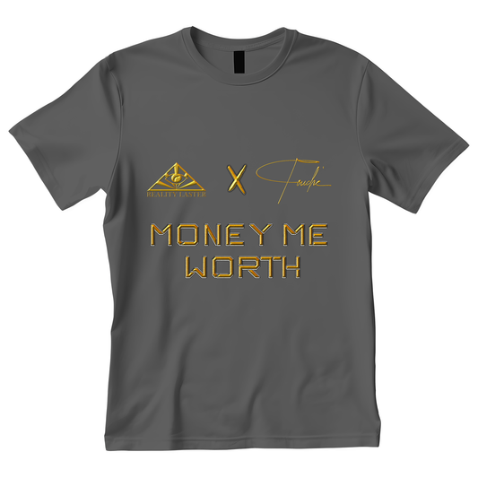 Money Me Worth Men's Tee Shirts (Grey)