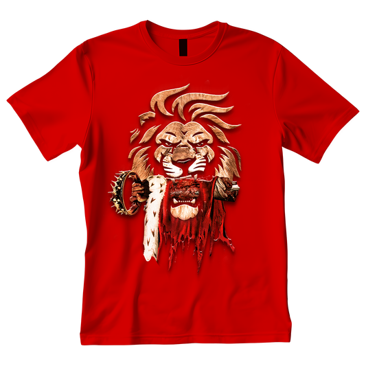 Lion's Den Tee Shirt (Red)