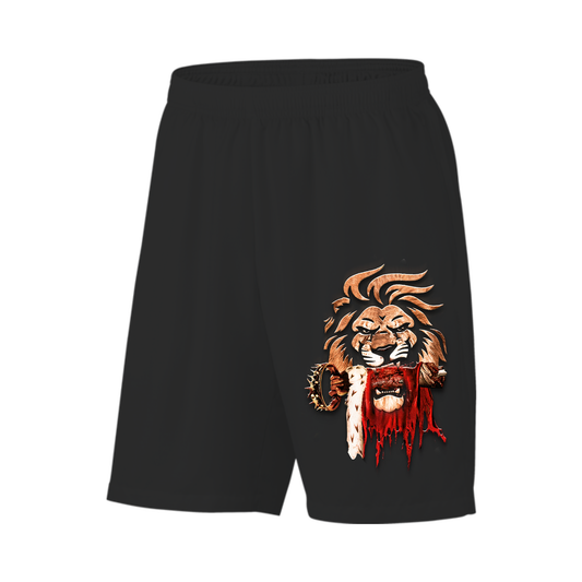 Men's Lion's Den Shorts (Black)