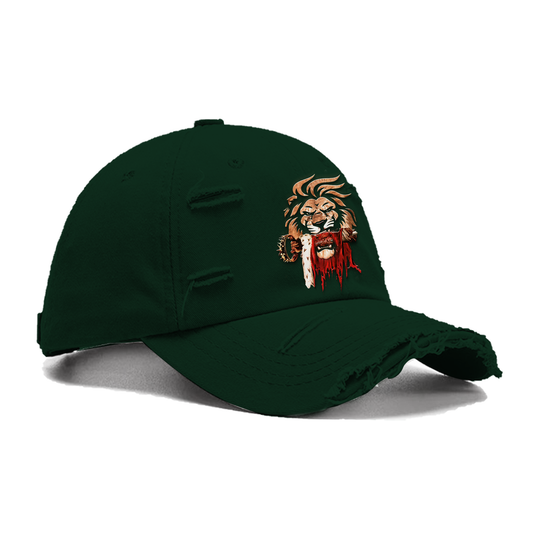 Men's Lion Den Hat (Dark Green)