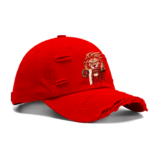 Men's Lion Den Hat (Red)