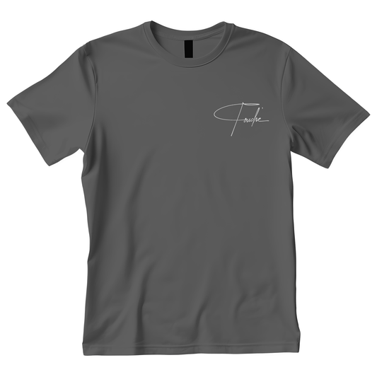 Men's Small Touche' Logo Tee Shirt (Grey)