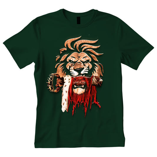 Lion's Den Tee Shirt (Dark Green)