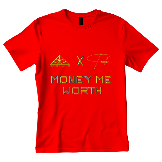 Money Me Worth Men's Tee Shirts (Red)