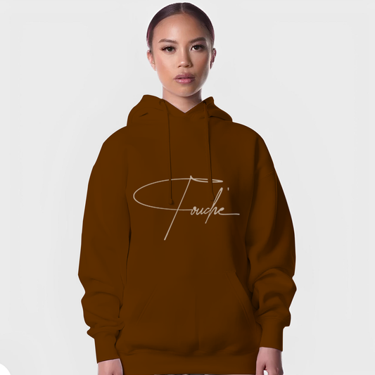 Woman's Touche' Hoodie (Brown)